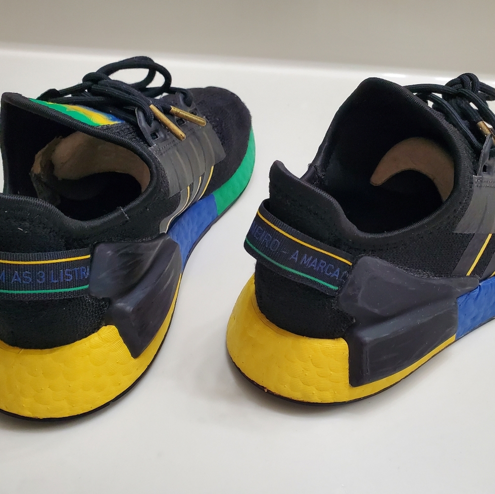 ADIDAS NMD R1 V2 GS Rio De Janeiro - Picture 8 of 13